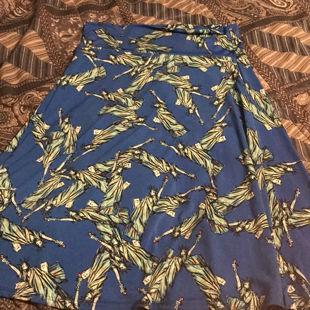Azure skirt
